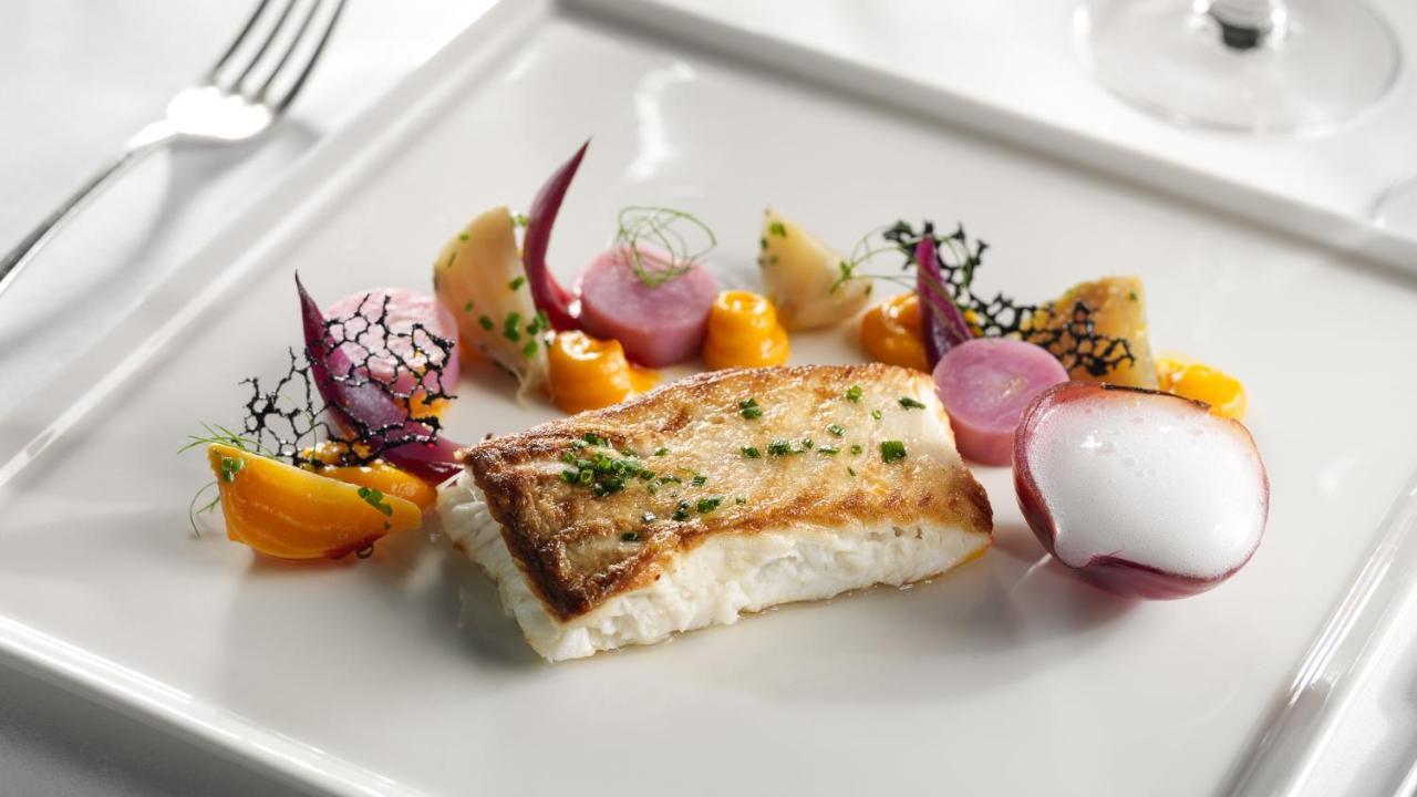 Aghadoe Heights Hotel & Spa Fossa Exterior foto A modern French dish